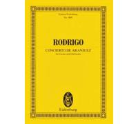 Concerto D'Aranjuez Joaquín Rodrigo Studyscore Orchestra Ernst Eulenburg u. Co.