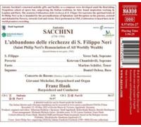 Suh - Antonio Sacchini: L'abbandono Delle Ricchezze Di S. Filippo Neri