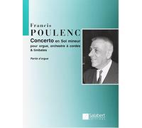 Concerto En Sol Mineur. Organ. Part