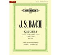 CONCERTO FOR 2 VIOLINS IN D MIN BWV1043 by JOHANN SEBASTI BACH Map Self Help