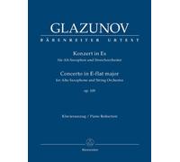Concerto for Alto Saxophone Op.109 (Alto Saxophone & Piano)