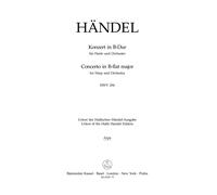 Concerto for Harp in B-flat Major Op.4/6 (HWV 294) (Harp Solo) Orchestra Instrum