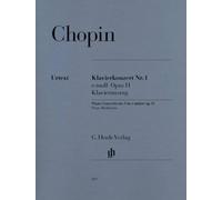 Concerto for Piano and Orchestra No. 1 e minor op. 11 - piano and orchestra - piano reduction for 2 pianos - (HN 419): Instrumentation: 2 Pianos, 4-hands, Piano Concertos