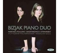 Concerto for Two Pianos - Martinu / Poulenc / Shostakovich / Stravinsky CD-JEWEL