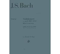 Concerto for Violin and Orchestra a minor BWV 1041 - violin and orchestra - piano reduction with solo part - (HN 671): Instrumentation: Violin and Piano, Violin Concertos