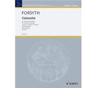 Concerto G Minor Piano reduction with solo part viola and orchestra Forsyth Scho