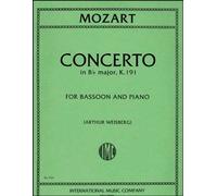 Concerto in Bb Major, K.191 for bassoon (IMC2161)