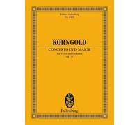 Concerto in D Major, Op. 35: Study Score by Erich Wolf Korngold (English) Paperb