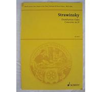 Concerto in E flat "Dumbarton Oaks": for chamber orchestra. Chamber Orchestra. Partition d'étude.