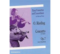 Concerto in E minor Op. 7: 1st to 7th Position by O. Rieding (English) Paperback