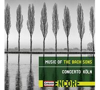 Concerto Koln/Ehrhardt - Music of the Bach Sons