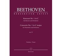 Concerto No.1 in C major Op.15 for Piano (Full score)