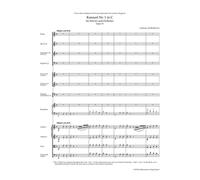 Concerto No.1 in C major Op.15 for Piano (Study Score) Orchestra Orchestra Music