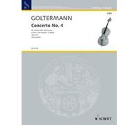 Concerto op. 65 cello and piano (difficult) Goltermann No. 4 G Major Schott Musi