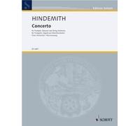 Concerto Trb, Fag E Archi, Riduzione Paul Hindemith Book [Softcover] Chamber Ens
