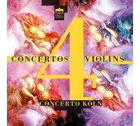 CONCERTOS 4 VIOLINS - CONCERTO KÖLN CD NEW VIVALDI/BONPORTI/LOCATELLI