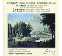 Concertos for Clarinet & Orchestra - Stephan Siegenthaler