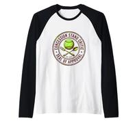Concession Stand Grit Seal of Approval Baseball Food Vendor Raglan Baseball Tee