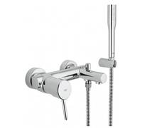 Concetto Single-lever bath/shower mixer 1/2", Chrome (32212001)