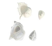 Conch Shape Silicone Mold Storage Box for Cups and Decorative Storage Jars for Crafting and Gifting Shell Jewelry Mold
