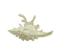 Conch Shaped Hair Clip Secure Clasp Acrylic Accessory for Parties Workouts Event Clip for Sports