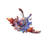Conch Shaped Hair Clip Secure Clasp Acrylic Accessory for Parties Workouts Event Elegant Women