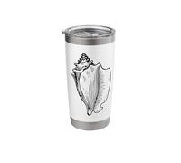 Conch Shell Crown Ocean Sea Stainless Steel Insulated Tumbler