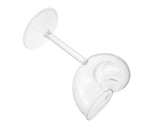 Conch Shell Shaped Wine Glass Glass Goblet for Cocktails and Red Wine | 150ml Capacity, 5cm Opening, Elegant Seashell Design, Suitable for Beach Bars, Parties, Hosts and Home Entertaining