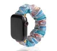Conch Starfish Wave Beach Watch Band Compatible with IWatch Bands Series 6 5 4 3 2 1 Elastic Replacement Wristband