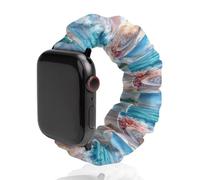 Conch Starfish Wave Beach Watch Band Compatible with IWatch Bands Series 6 5 4 3 2 1 Elastic Replacement Wristband