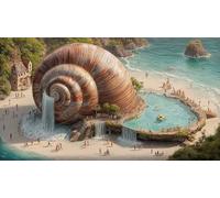 Conch-World 1000 Piece Jigsaw Puzzles for Adults Educational Games Jigsaw Puzzle Home Decors for Adults and Kids Age 12 Years Up 75x50cm/1000pcs