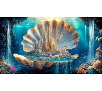 Conch-World 1000 Pieces Jigsaw Puzzles for Adults Educational Games Jigsaw Puzzle Home Decoration for Adults and Kids Age 12 Years Up 75x50cm/1000pcs