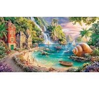 Conch-World 1000 Pieces Recycled Paper Jigsaw Puzzle Impossible Hard Difficult Educational Games Great Gift Idea for Adults and Kids Age 12 Years Up 70x50/1000pcs