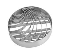 Concha Cutter Concha Stamp 2 Sides Holiday Cookie Cutter Stainless Steel Cutter Mold Metal Conch Cutting Pad for Baking Cake Baking