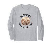 Concha Pan Dulce Mexican Bread Mujer Panaderia Pastel Latinx Long Sleeve T-Shirt