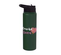 Concha Queen Latina Mexico Bread Mexican Candy Stainless Steel Insulated Water Bottle