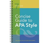 Concise Guide to APA Style : 7th Edition (OFFICIAL)