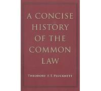 Concise History of the Common Law