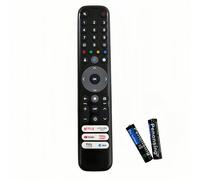 Concise Home Bluetooth Voice Replacement Remote Compatible with TCL RC902V4K QLED Android Smart TV Includes 2 AAA Batteries, Fits C835/C635/P735/X925 Series