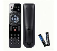 Concise Home Replacement Remote for Sky Q Compatible with Sky Q/Silver/Mini TV boxes. Universal TV Control functions, 2 Batteries Included, Plug and Play, Long-range Infrared Remote