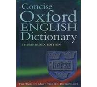 Concise Oxford English Dictionary