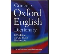 Concise Oxford English Dictionary: CD-ROM edition, Windows/Mac Individual User Version 1.0