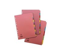 Concord Divider A4 5Part Reinf Assorted