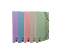 Concord 9-Part File Foolscap Elasticated Assorted (Pack of 10) 19099