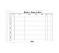 Concord CD14P Refill for Visitors Book 50 Sheets 2000 Entries 230x335mm Ref 85801/CD14P + Free finchley Refill Pen (2)