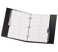 Concord CD6 Telephone Index Book Binder with Matching A-Z Index and 20 Sheets A5