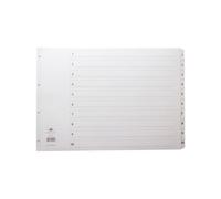 Concord CLASSIC A3 1-10 MYLAR INDEX WHT