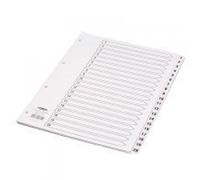 Concord Classic Index Mylar-reinforced Punched 4 Holes 1-20 A4 White Ref 00701/CS7