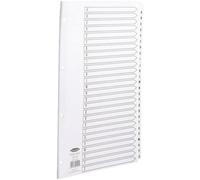 Concord Classic Index A-Z 26-Part A4 White Board Mylar Tabs 04501/CS45