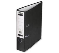 Concord Classic Lever Arch File Printed Lining Capacity 70mm Foolscap Black Ref